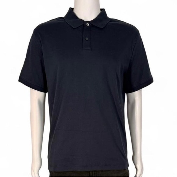 Banana Republic Other - Banana Republic Luxe Touch Performance Polo Shirt Navy Mens Large 710638-03